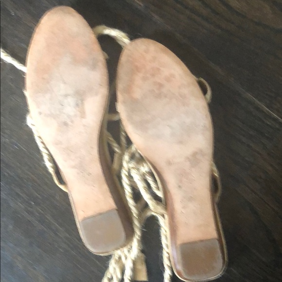 Massimo Dutti rope lace up sandals - Picture 8 of 10